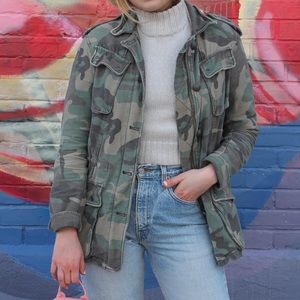 Free People Military Jacket